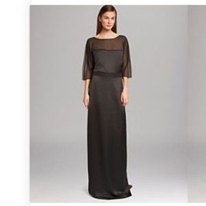 GORGEOUS HALSTON HERITAGE BLACK GOWN SIZE SMALL
